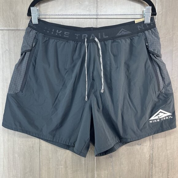 Nike Trail Second Sunrise 5" Brief-Lined Men's Running Shorts large DV9311-010 - Picture 1 of 10